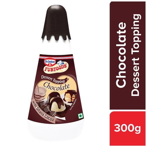 Dr. Oetker FunFoods Dessert Topping Chocolate, 300 g-1.webp